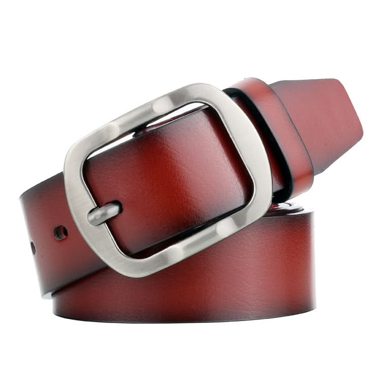 Dandali L8034 Men Casual Antique Pin Buckle Leather Belt Waistband, Size: 110-125cm Reluova