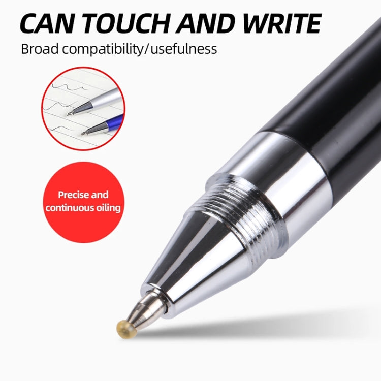 Pt360 2 in 1 Universal Silicone Disc Nib Stylus Pen with Common Writing Pen Function My Store