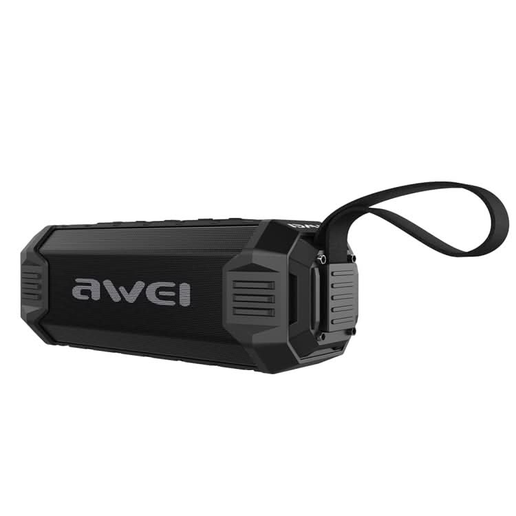 awei Y280 IPX4 Bluetooth Speaker Power Bank with Enhanced Bass, Built-in Mic, Support FM / USB / TF Card / AUX