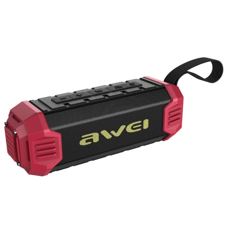 awei Y280 IPX4 Bluetooth Speaker Power Bank with Enhanced Bass, Built-in Mic, Support FM / USB / TF Card / AUX