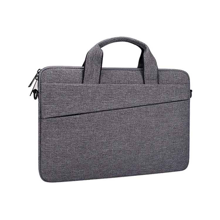 ST03S 13.3 inch Double Side Pockets Wearable Oxford Cloth Soft Handle Portable Laptop Tablet Bag My Store