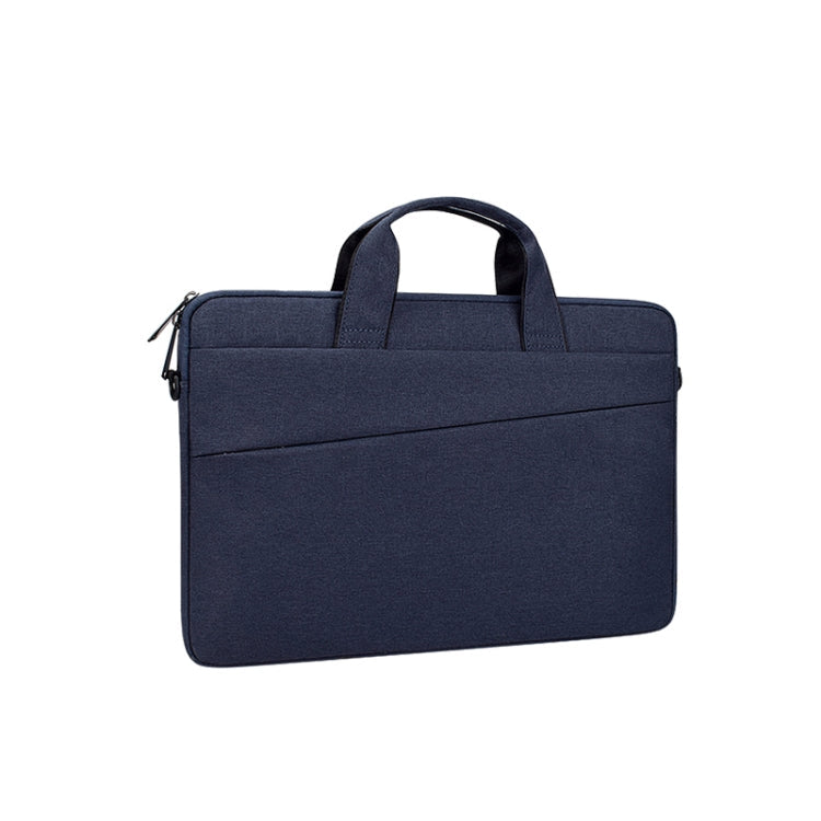 ST03S 14.1 inch Double Side Pockets Wearable Oxford Cloth Soft Handle Portable Laptop Tablet Bag My Store