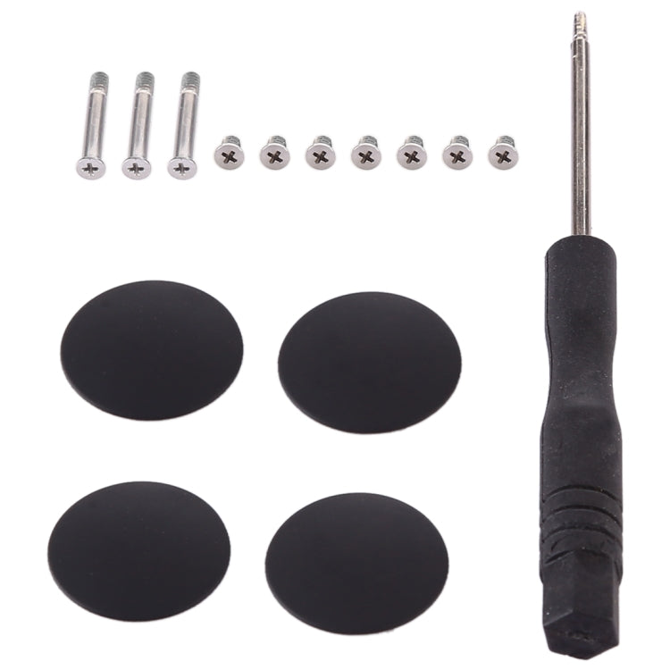 3 in 1/Set Bottom Rubber Cooling Mat + Screws + Screwdriver for Macbook Pro A1278 A1286 A1297 My Store