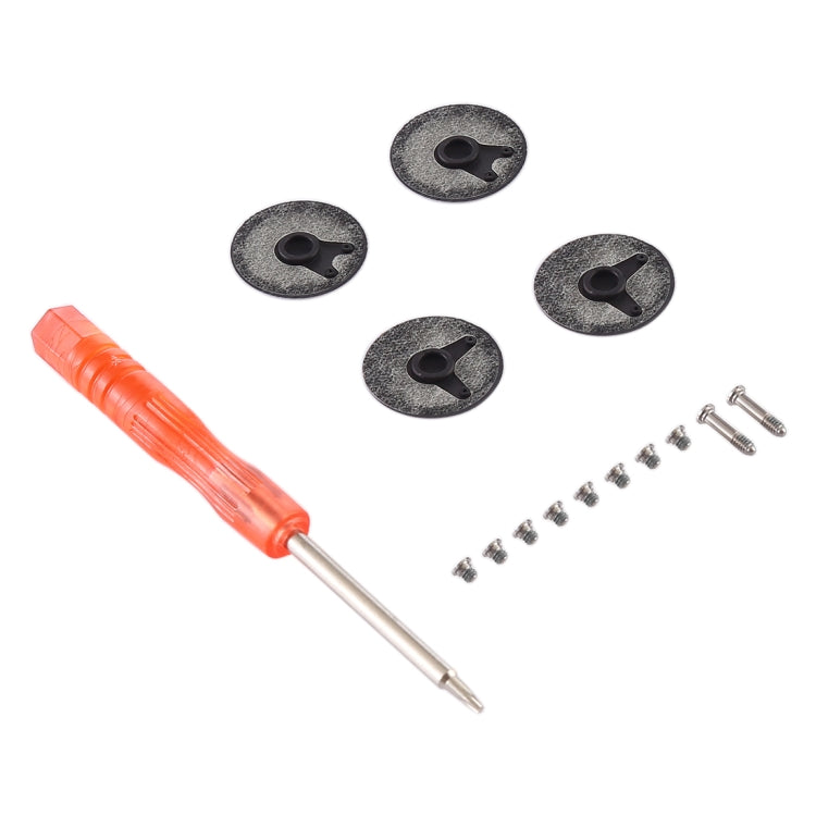 3 in 1/Set Bottom Rubber Cooling Mat + Screws + Screwdriver for Macbook Air 11 inch A1370 A1465 (2010-2018)