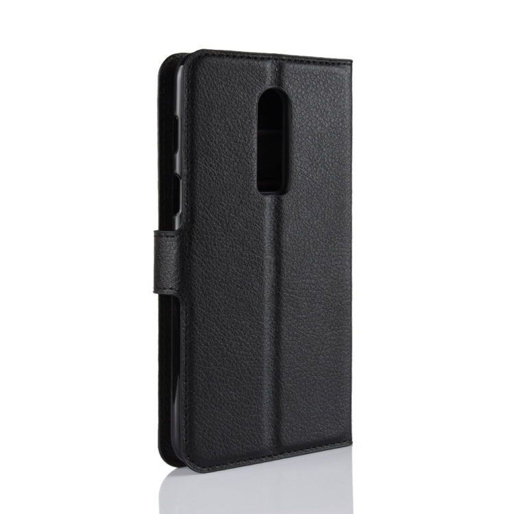 For OnePlus 6 Litchi Texture Horizontal Flip Leather Case with Holder & Card Slots & Wallet My Store