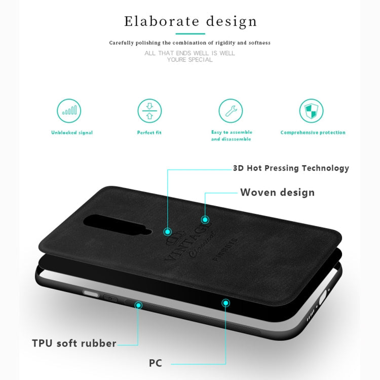 PINWUYO Shockproof Waterproof Full Coverage PC + TPU + Skin Protective Case for OnePlus 7 My Store