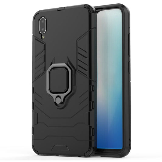 PC + TPU Shockproof Protective Case with Magnetic Ring Holder for Vivo Y93 My Store