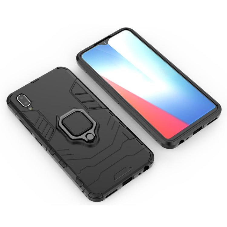 PC + TPU Shockproof Protective Case with Magnetic Ring Holder for Vivo Y93 My Store