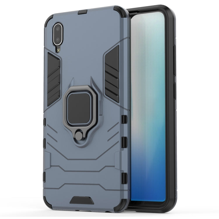 PC + TPU Shockproof Protective Case with Magnetic Ring Holder for Vivo Y93 My Store