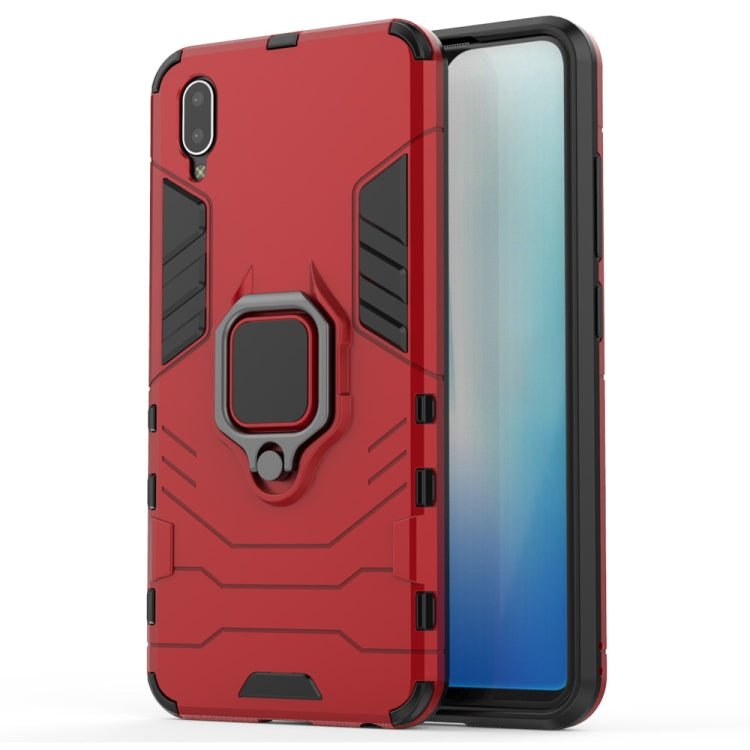 PC + TPU Shockproof Protective Case with Magnetic Ring Holder for Vivo Y93 My Store