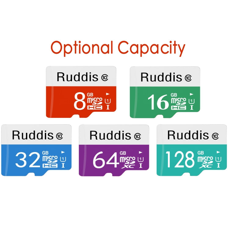 Карта памяти Ruddis 8 ГБ высокоскоростной класс 10 TF/Micro SDXC UHS-1(U1)