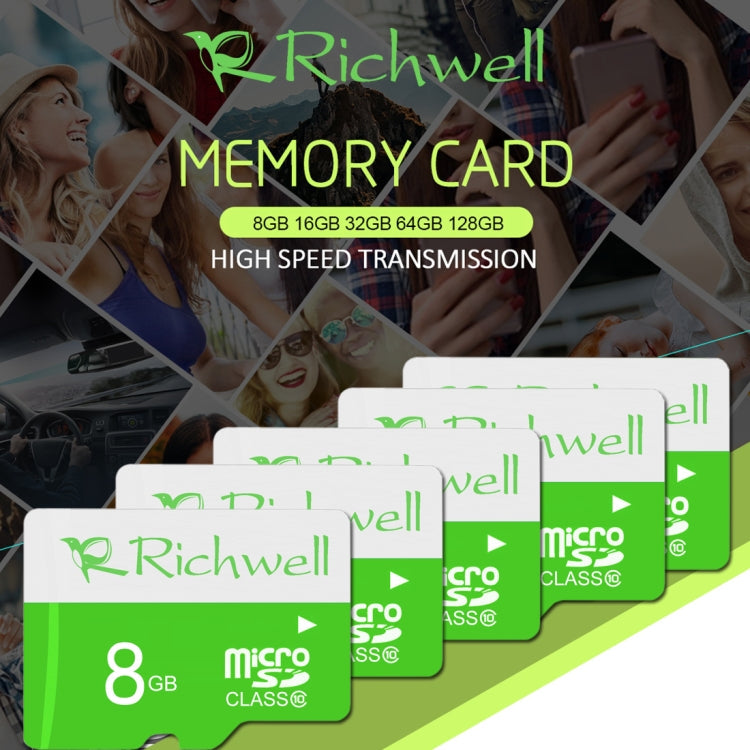 Richwell 8GB High Speed Class 10 Micro SD(TF) Memory Card My Store