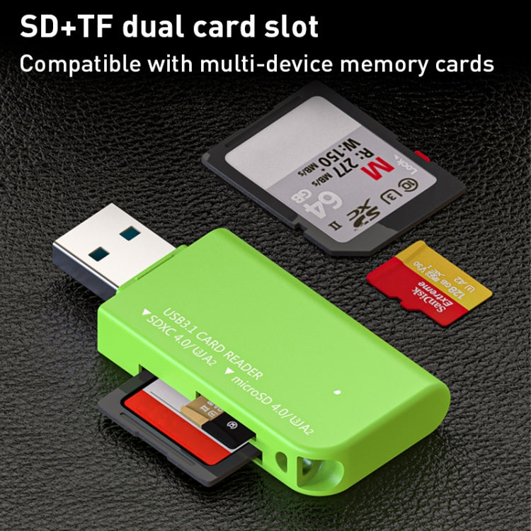 V30 / V60 / V90 USB3.1 Multifunction Card Reader Support SD / TF Card My Store