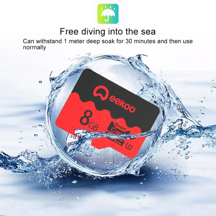 eekoo 8GB CLASS 10 TF(Micro SD) Memory Card, Universal Version