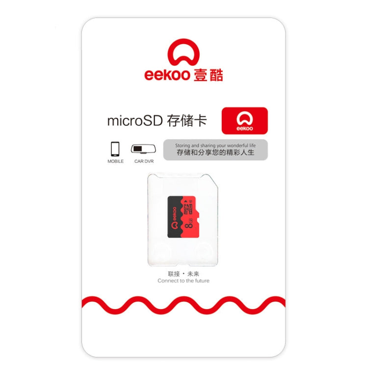 eekoo 8GB CLASS 10 TF(Micro SD) Memory Card, Universal Version