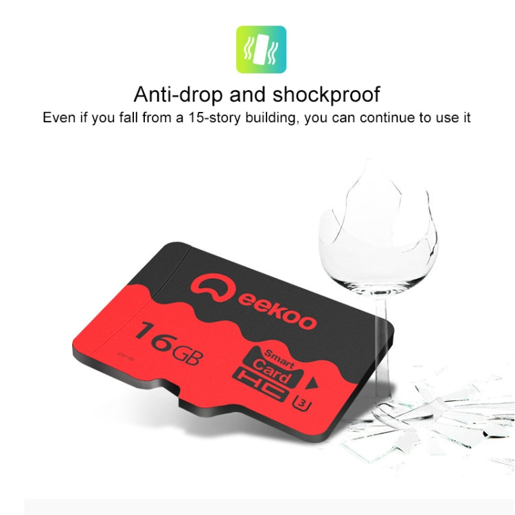 eekoo 16GB CLASS 10 TF(Micro SD) Memory Card, Minimum Write Speed: 10MB / s, Universal Version My Store