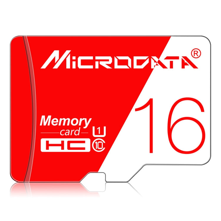 MICRODATA 16GB High Speed U1 Red and White TF(Micro SD) Memory Card My Store