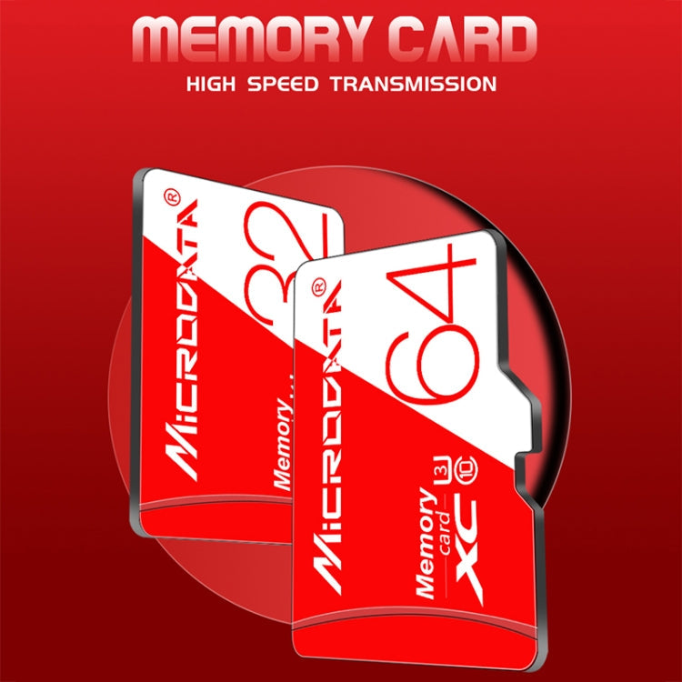 MICRODATA 16GB High Speed U1 Red and White TF(Micro SD) Memory Card My Store