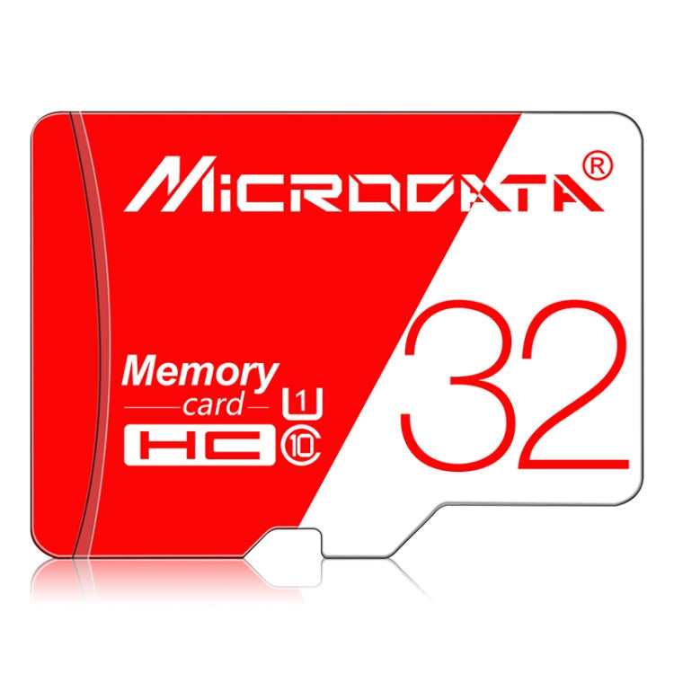 MICRODATA 32GB High Speed U1 Red and White TF(Micro SD) Memory Card My Store