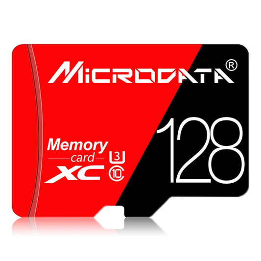 MICRODATA 128GB High Speed U3 Red and Black TF(Micro SD) Memory Card My Store