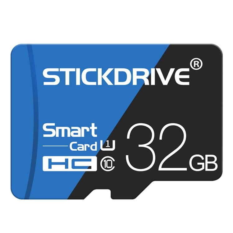 STICKDRIVE 32GB High Speed U1 Blue and Black TF(Micro SD) Memory Card My Store