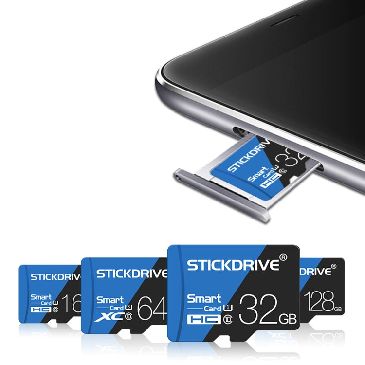 STICKDRIVE 32GB High Speed U1 Blue and Black TF(Micro SD) Memory Card My Store