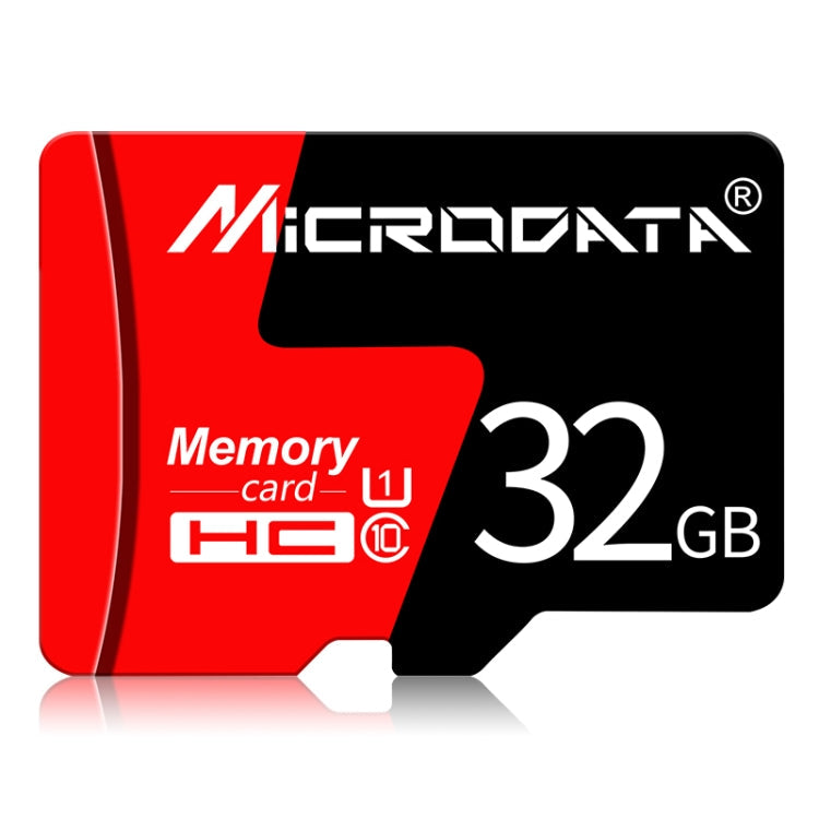 MICRODATA 32GB U1 Red and Black TF(Micro SD) Memory Card My Store