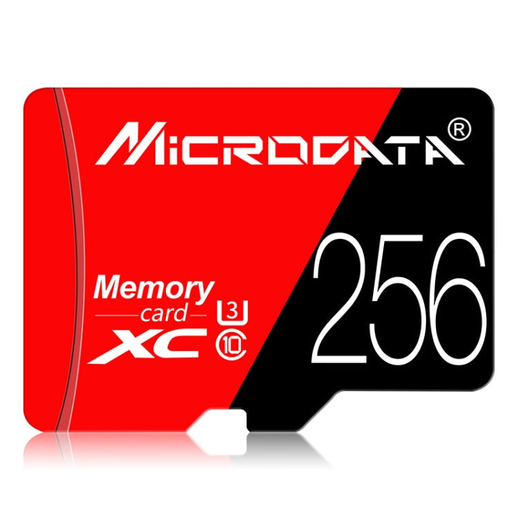 MICRODATA 256GB U3 Red and Black TF(Micro SD) Memory Card My Store