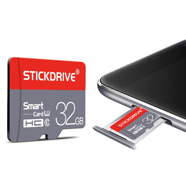 STICKDRIVE 128GB U3 Red and Grey TF(Micro SD) Memory Card My Store