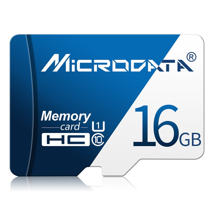 MICRODATA 16GB U1 Blue and White TF(Micro SD) Memory Card My Store