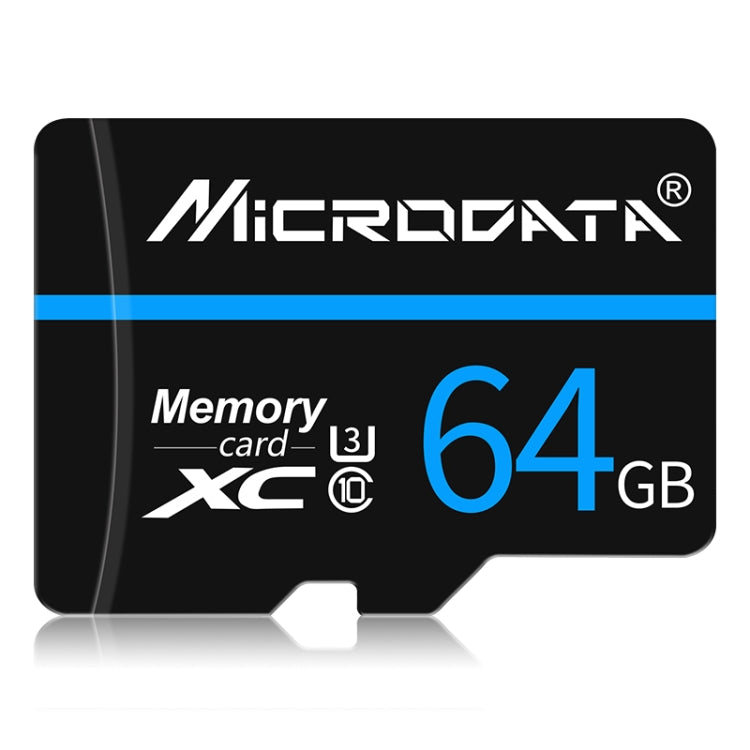 MICRODATA 64GB U3 Blue Line and Black TF(Micro SD) Memory Card My Store