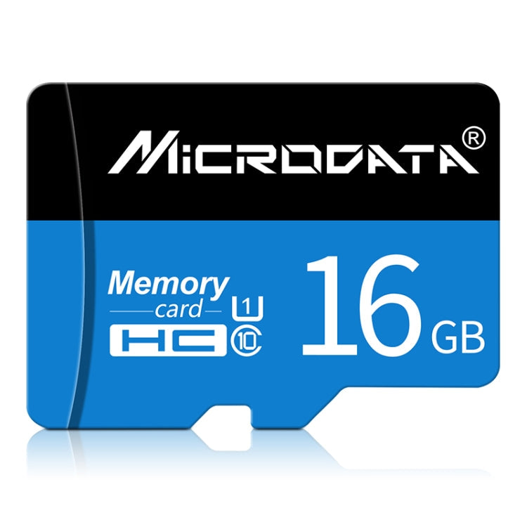 MICRODATA 16GB U1 Blue and Black TF(Micro SD) Memory Card My Store