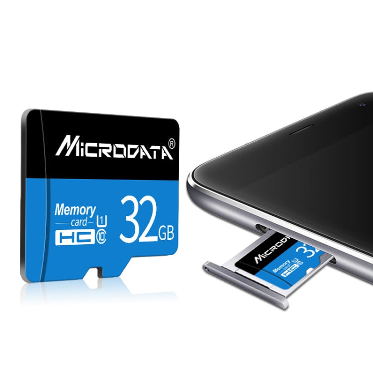 MICRODATA 16GB U1 Blue and Black TF(Micro SD) Memory Card My Store