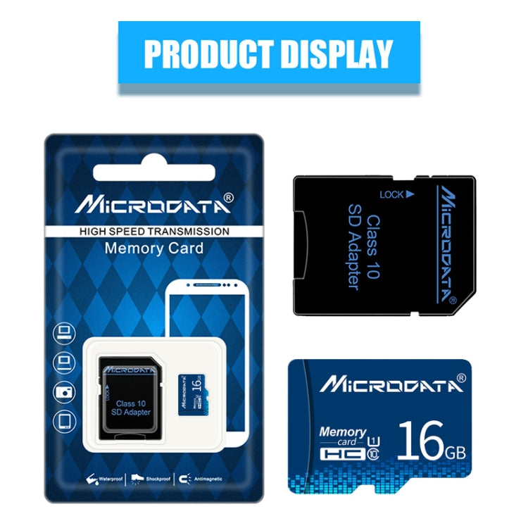 MICRODATA 16GB U1 Blue TF(Micro SD) Memory Card My Store