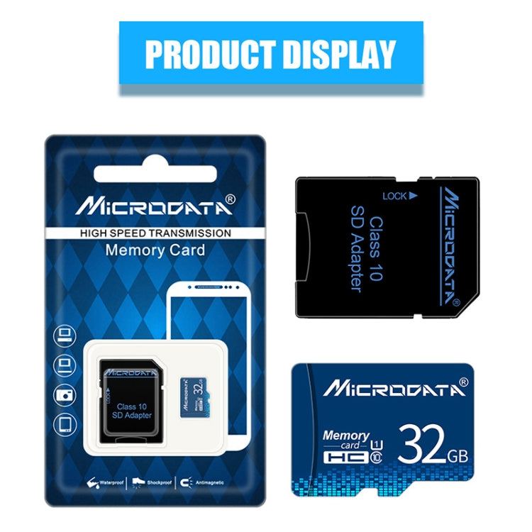 MICRODATA 32GB U1 Blue TF(Micro SD) Memory Card My Store