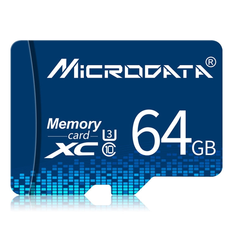 MICRODATA 64GB U3 Blue TF(Micro SD) Memory Card My Store