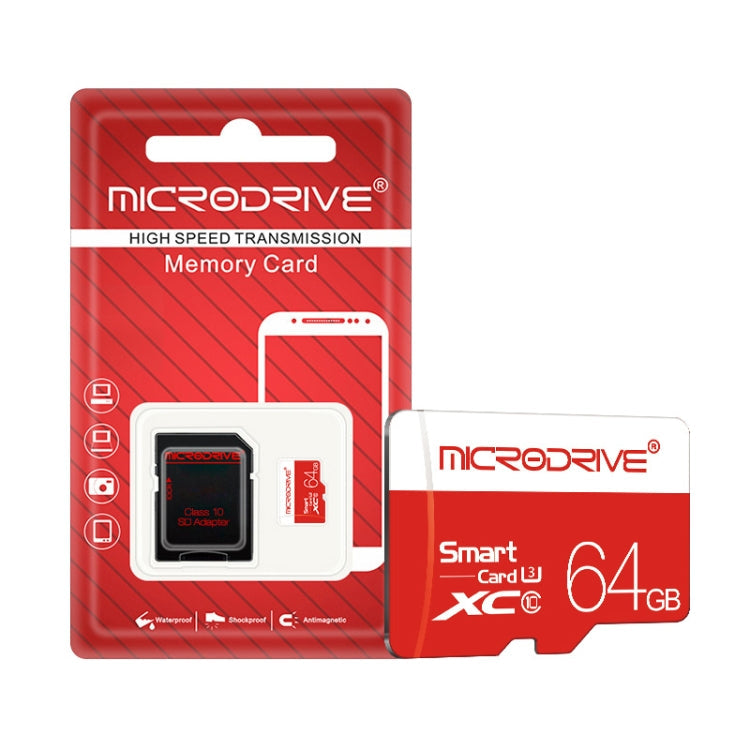 Microdrive 64GB Class 10 High Speed Class 10 Micro SD(TF) Memory Card My Store