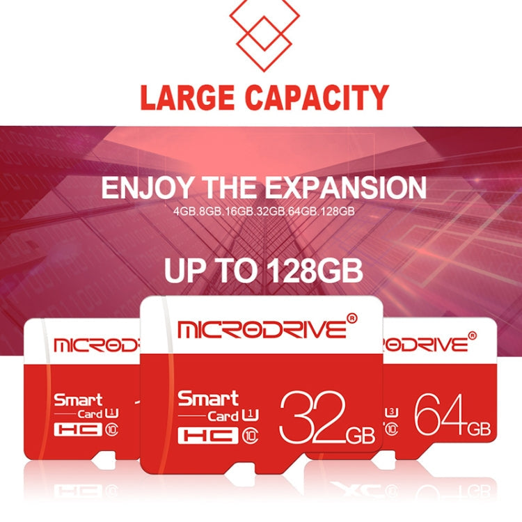 Microdrive128GB Class 10  High Speed Class 10 Micro SD(TF) Memory Card