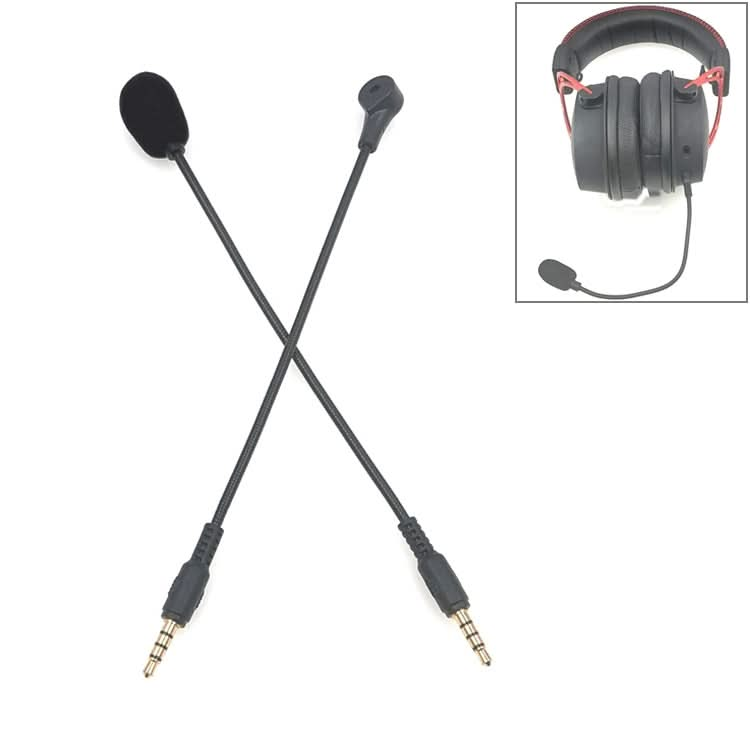 ZJ033MR-03 19cm 4 Level Pin 3.5mm Straight Plug Gaming Headset Sound Card Live Microphone My Store