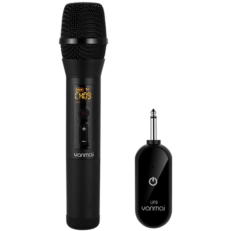 Yanmai UF8 UHF Wireless Dynamic Microphone with LCD Display My Store