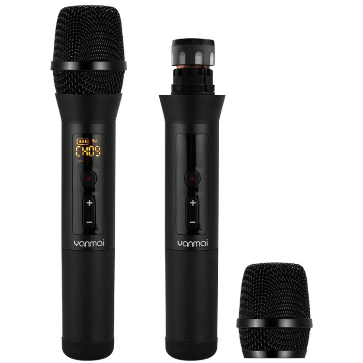 Yanmai UF8 UHF Wireless Dynamic Microphone with LCD Display My Store