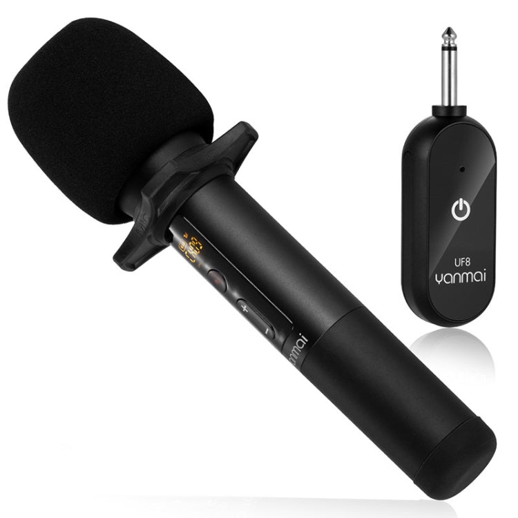 Yanmai UF8 UHF Wireless Dynamic Microphone with LCD Display My Store