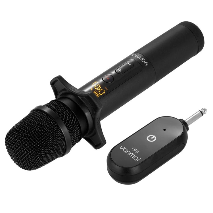 Yanmai UF8 UHF Wireless Dynamic Microphone with LCD Display My Store