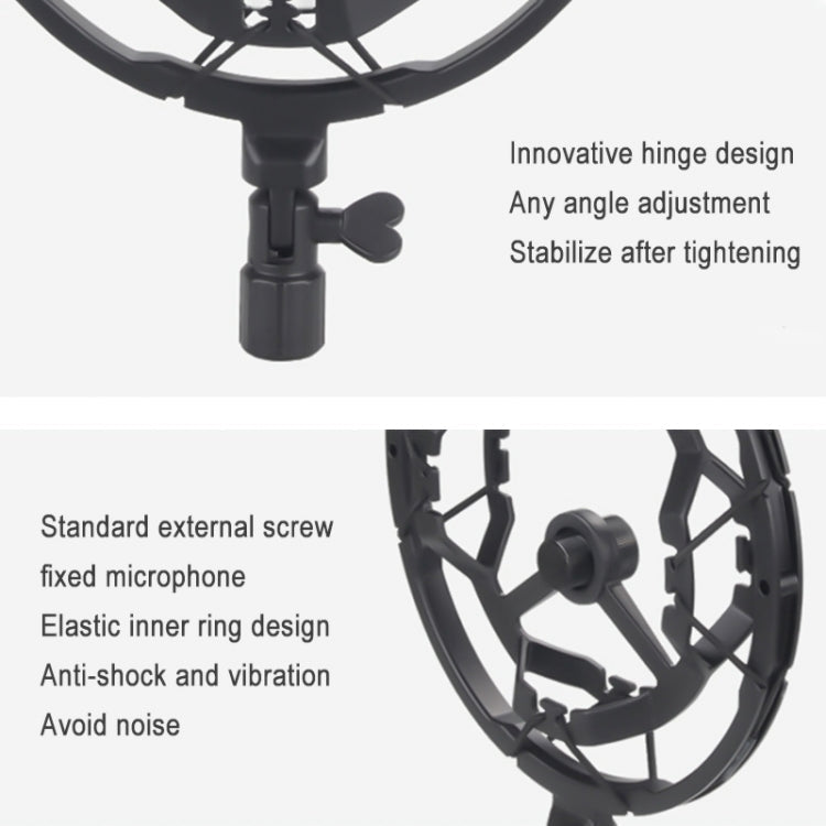 TEYUN T9 Live Microphone Metal Shockproof Bracket