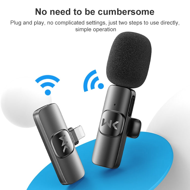 WK V30 8Pin Wireless Radio Microphone My Store