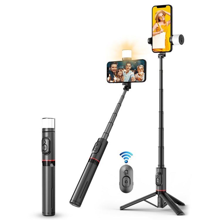 Q12s Bluetooth Remote Control Rotatable Fill Light Tripod Selfie Stick My Store