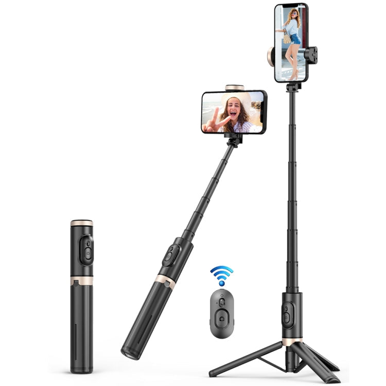 Q12 Hidden Design Reinforced Bluetooth Remote Control Tripod Selfie Stick My Store