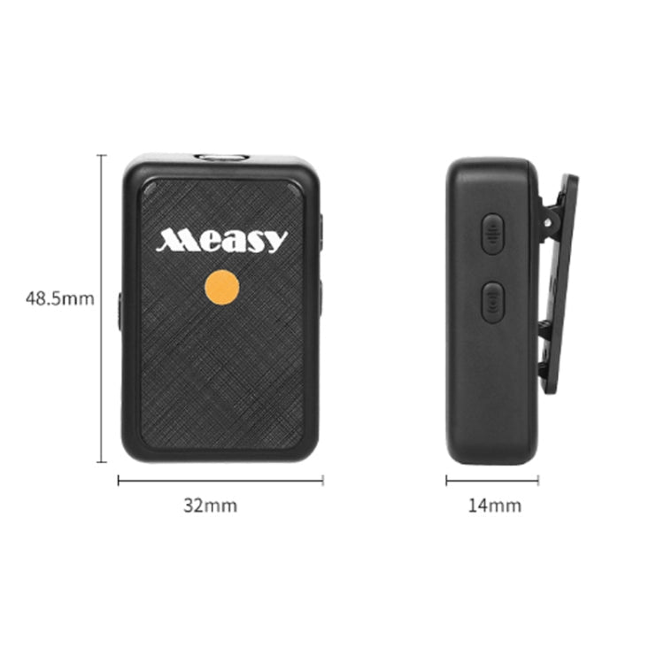 Measy V82 Wireless Recording Lavalier Microphone