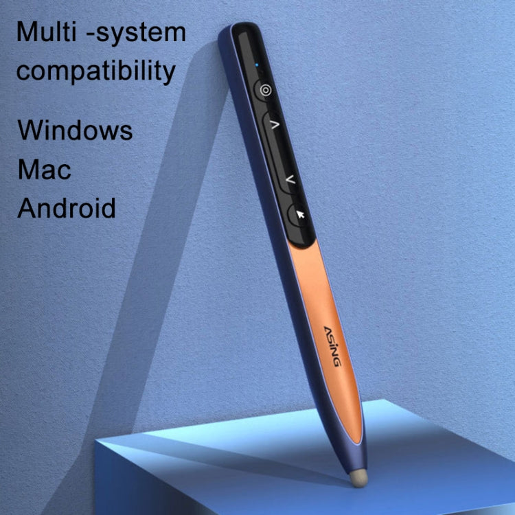 ASiNG A20 Multifunctional Microphone Laser Remote Control Stylus, Amplified Upgrade