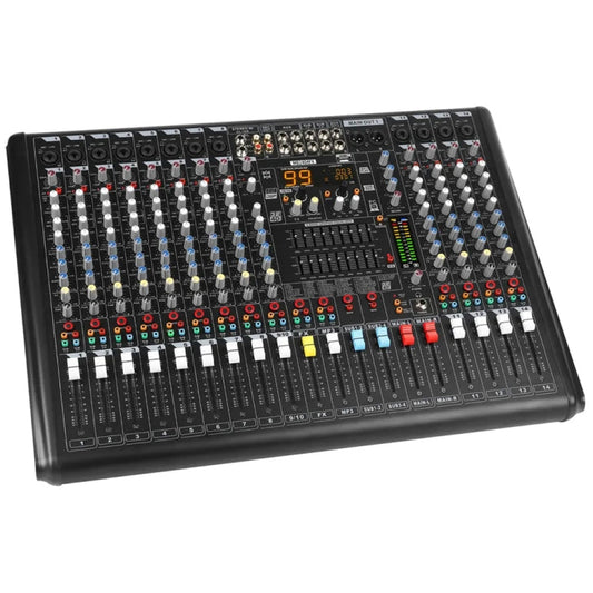 XTUGA B1404FX 14 Channels Bluetooth Audio Mixer Digital DJ Controller Sound Mixing Console